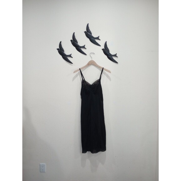 Vintage 1950's Vanity Fair Black Slip  - Size 32 / XS - S - Picture 1 of 9